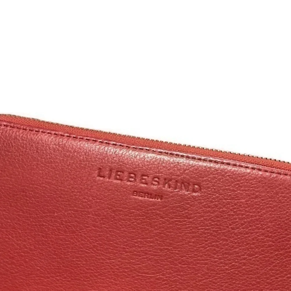 Liebeskind‎ Berlin Aissa Red Cow Leather Zip Around Wallet